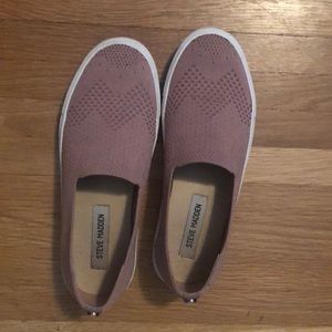 Steven madden knit slip-ons